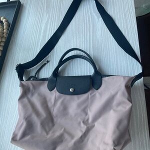Le Pliage Energy Tote Beige and Black